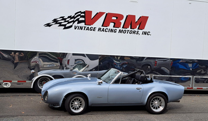 In Front of VRM Trailer, they are great guys