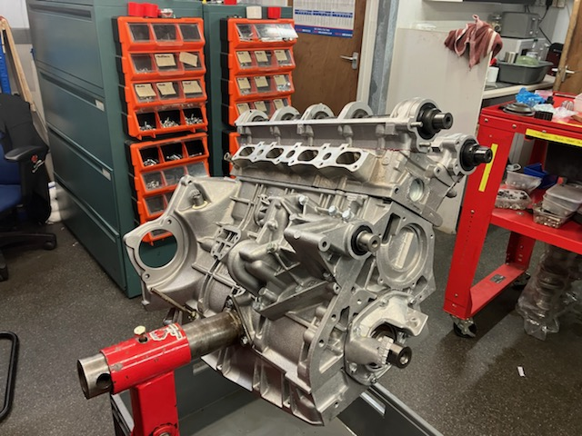 My Engine Being Built At Loyusbits UK